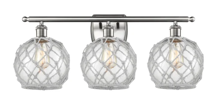 Ballston LED Bath Vanity in Brushed Brass (405|516-3W-BB-G121-8RW-LED)