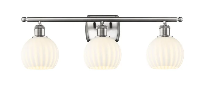 Ballston LED Bath Vanity in Brushed Brass (405|516-3W-BB-G1213-6-LED)