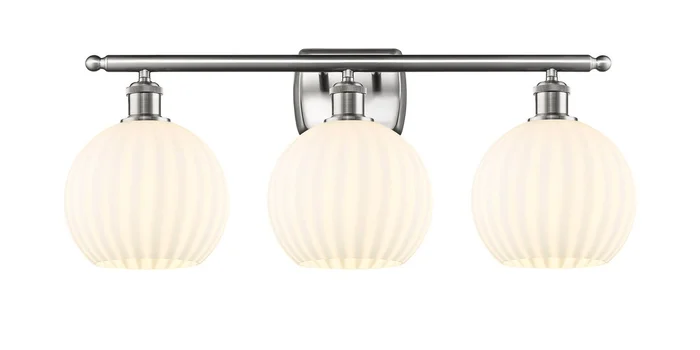 Ballston LED Bath Vanity in Brushed Brass (405|516-3W-BB-G1213-8-LED)