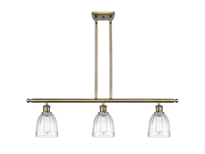 Ballston LED Island Pendant in Antique Brass (405|516-3I-AB-G442-LED)