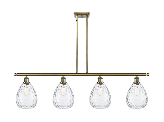 Ballston LED Island Pendant in Antique Brass (405|516-4I-AB-G372-LED)