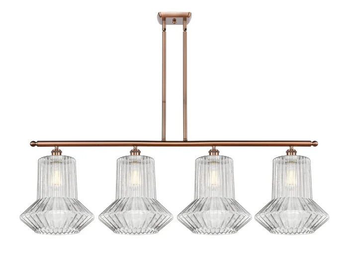 Ballston LED Island Pendant in Antique Copper (405|516-4I-AC-G212)