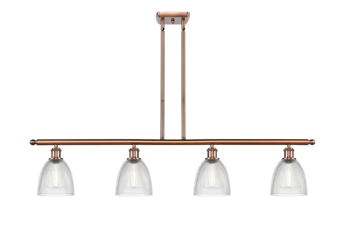 Ballston LED Island Pendant in Antique Copper (405|516-4I-AC-G382-LED)
