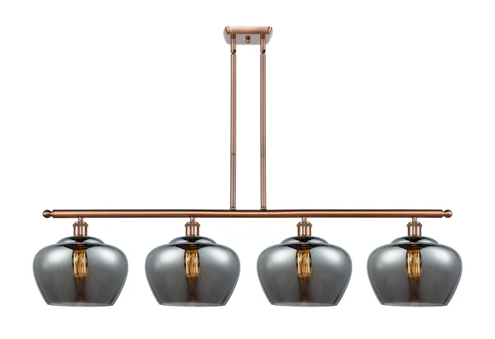 Ballston LED Island Pendant in Antique Copper (405|516-4I-AC-G93-L-LED)