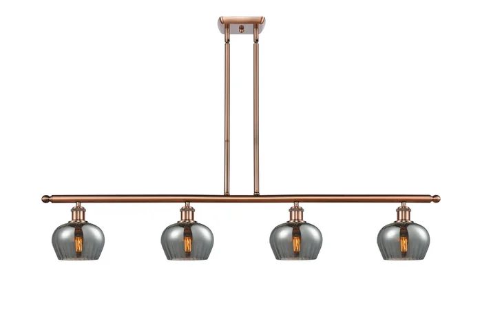 Ballston LED Island Pendant in Antique Copper (405|516-4I-AC-G93-LED)