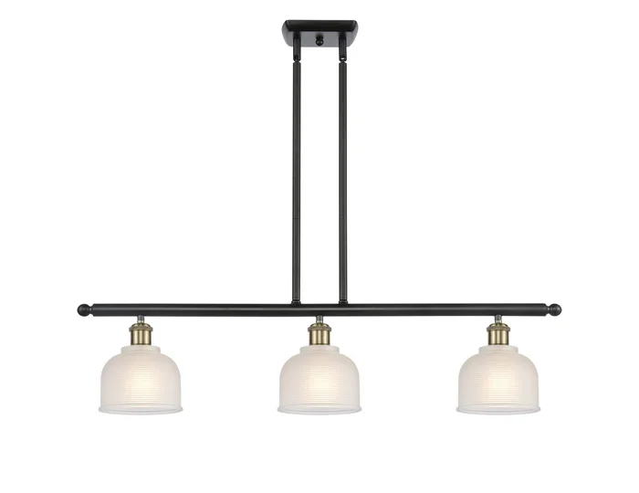 Ballston LED Island Pendant in Black Antique Brass (405|516-3I-BAB-G411-LED)