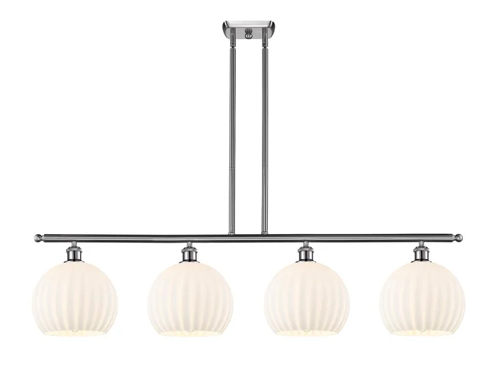 Ballston LED Island Pendant in Black Antique Brass (405|516-4I-BAB-G1213-10-LED)
