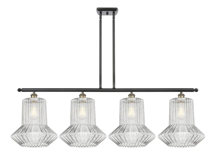 Ballston LED Island Pendant in Black Antique Brass (405|516-4I-BAB-G212)