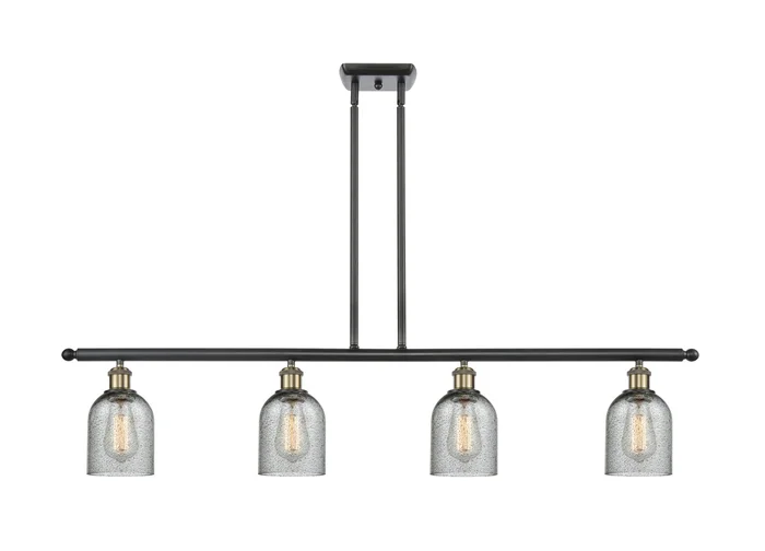 Ballston LED Island Pendant in Black Antique Brass (405|516-4I-BAB-G257-LED)
