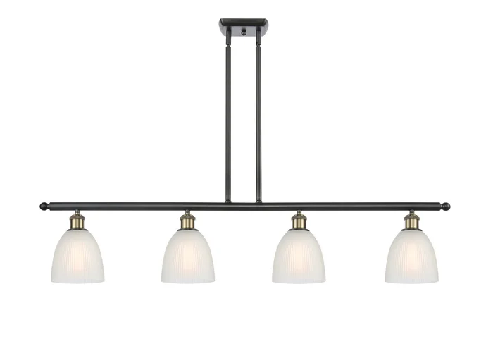 Ballston LED Island Pendant in Black Antique Brass (405|516-4I-BAB-G381-LED)