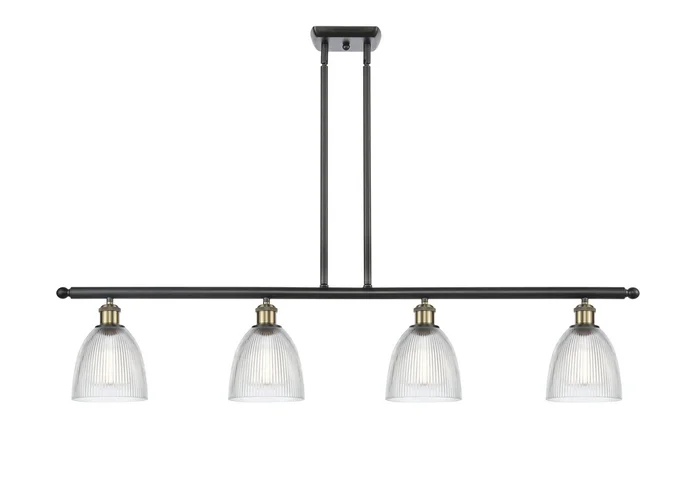 Ballston LED Island Pendant in Black Antique Brass (405|516-4I-BAB-G382-LED)