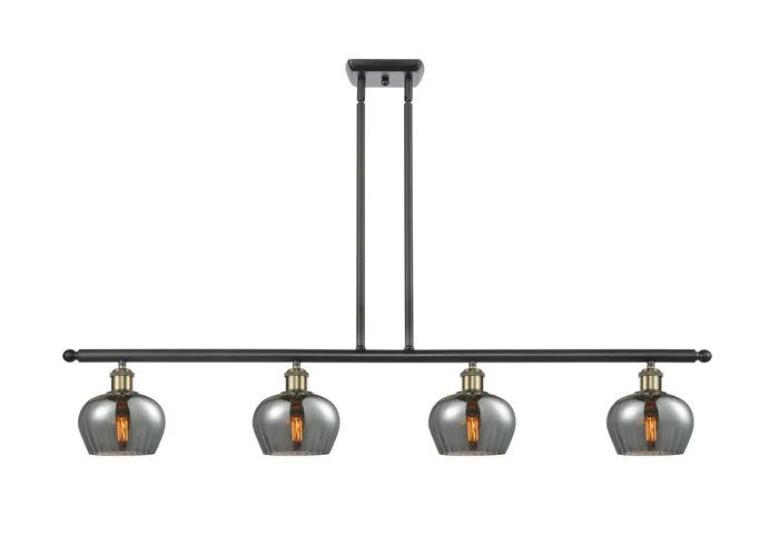 Ballston LED Island Pendant in Black Antique Brass (405|516-4I-BAB-G93-LED)