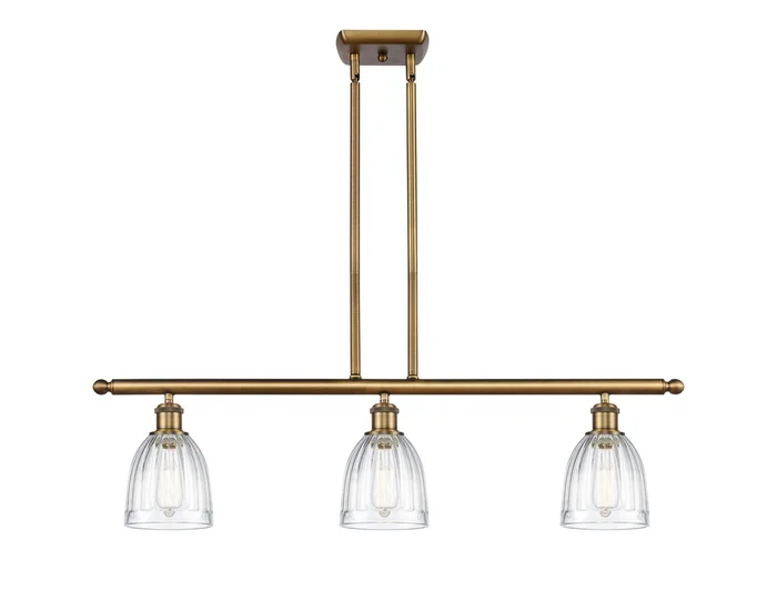 Ballston LED Island Pendant in Brushed Brass (405|516-3I-BB-G442-LED)