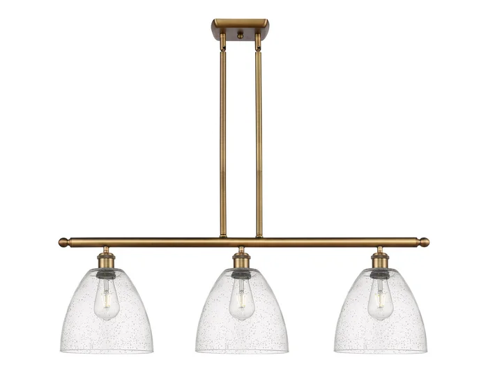 Ballston LED Island Pendant in Brushed Brass (405|516-3I-BB-GBD-94-LED)