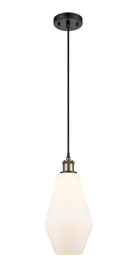 Ballston LED Mini Pendant in Black Antique Brass (405|516-1P-BAB-G651-7-LED)