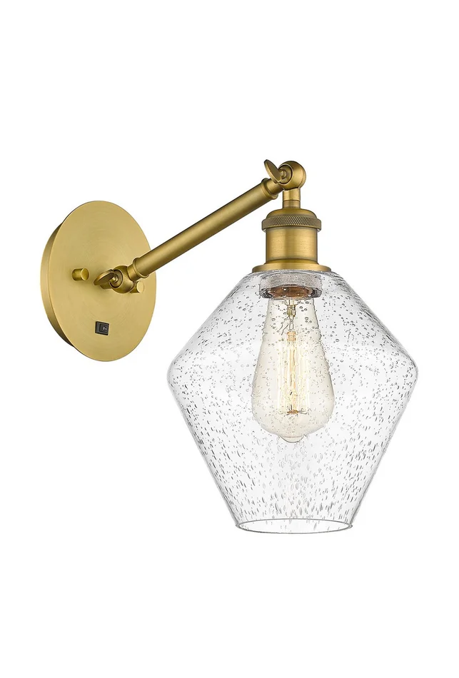 Ballston One Light Wall Sconce in Brushed Brass (405|317-1W-BB-G654-8)