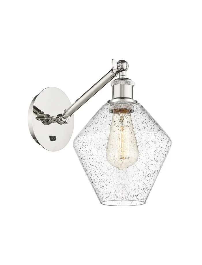 Ballston One Light Wall Sconce in Polished Nickel (405|317-1W-PN-G654-8)