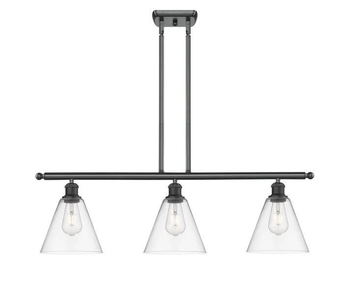 Ballston Three Light Island Pendant in Polished Nickel (405|516-3I-PN-GBC-84)