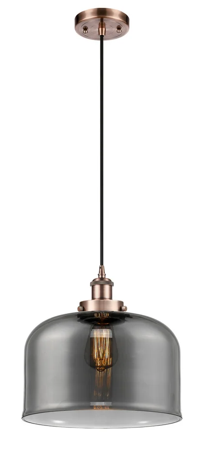 Ballston Urban LED Mini Pendant in Antique Copper (405|916-1P-AC-G73-L-LED)