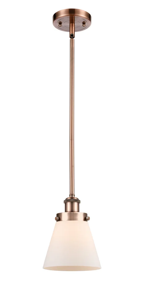 Ballston Urban LED Mini Pendant in Antique Copper (405|916-1S-AC-G61-LED)
