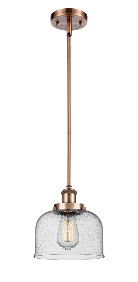 Ballston Urban LED Mini Pendant in Antique Copper (405|916-1S-AC-G74-LED)