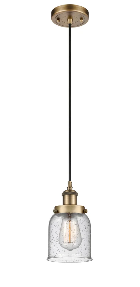 Ballston Urban LED Mini Pendant in Brushed Brass (405|916-1P-BB-G54-LED)