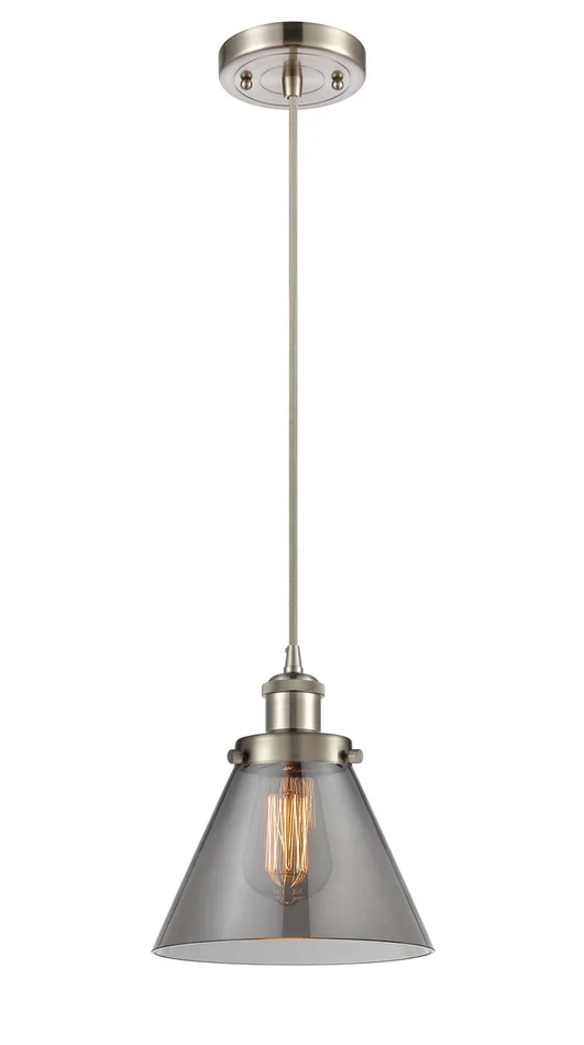 Ballston Urban LED Mini Pendant in Brushed Satin Nickel (405|916-1P-SN-G43-LED)