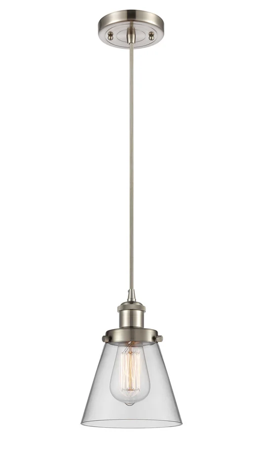 Ballston Urban LED Mini Pendant in Brushed Satin Nickel (405|916-1P-SN-G62-LED)