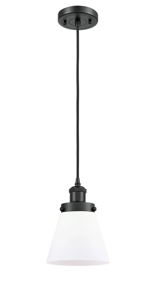 Ballston Urban LED Mini Pendant in Matte Black (405|916-1P-BK-G61-LED)