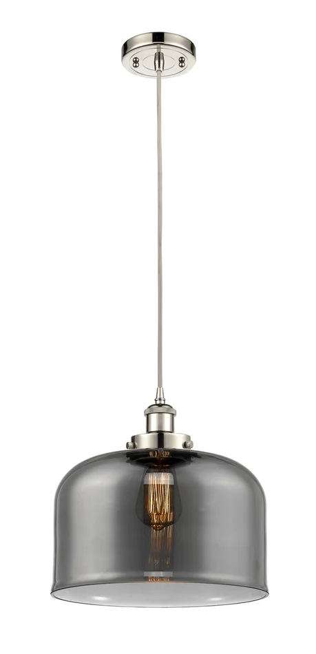 Ballston Urban LED Mini Pendant in Polished Nickel (405|916-1P-PN-G73-L-LED)