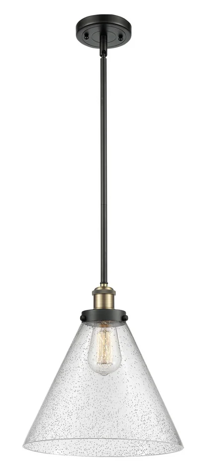Ballston Urban LED Pendant in Black Antique Brass (405|916-1S-BAB-G44-L-LED)