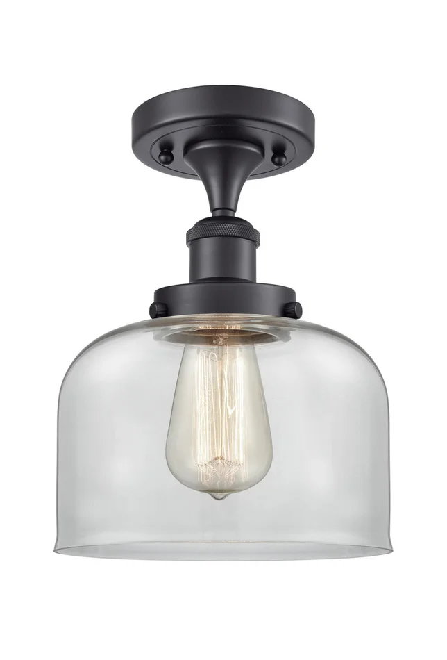 Ballston Urban LED Semi-Flush Mount in Black Antique Brass (405|916-1C-BAB-G78-LED)