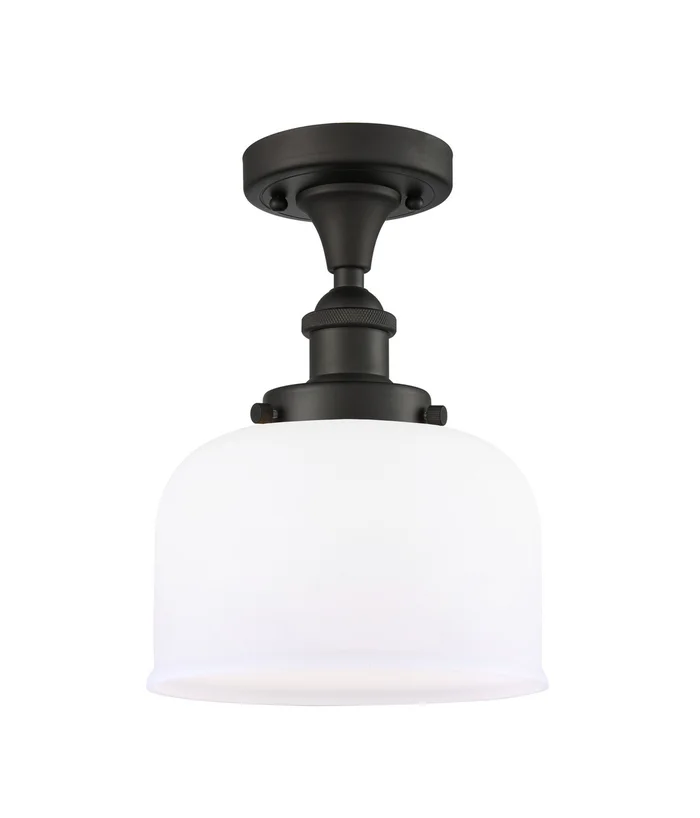 Ballston Urban LED Semi-Flush Mount in Oil Rubbed Bronze (405|916-1C-OB-G71-LED)