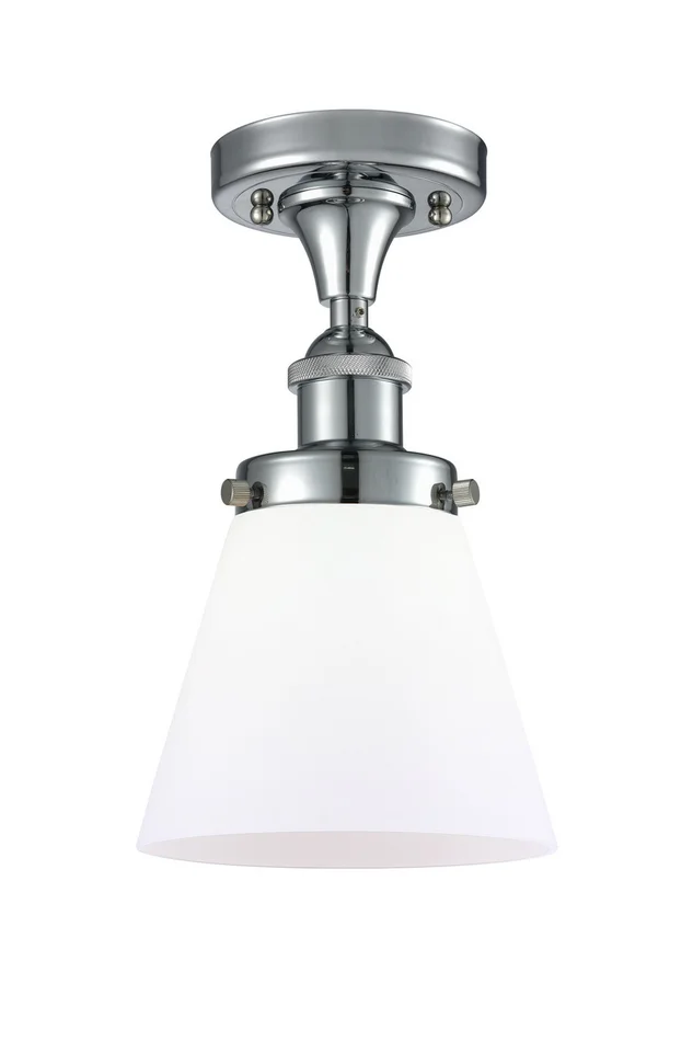 Ballston Urban LED Semi-Flush Mount in Polished Chrome (405|916-1C-PC-G61-LED)