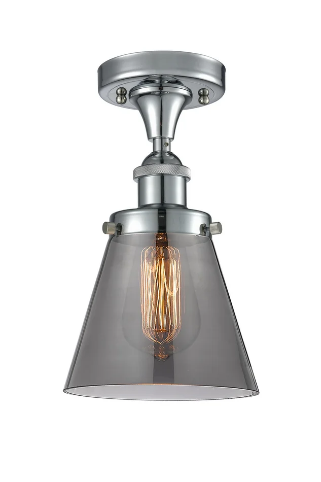 Ballston Urban LED Semi-Flush Mount in Polished Chrome (405|916-1C-PC-G63-LED)