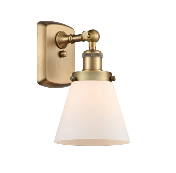 Ballston Urban LED Wall Sconce in Brushed Brass (405|916-1W-BB-G61-LED)