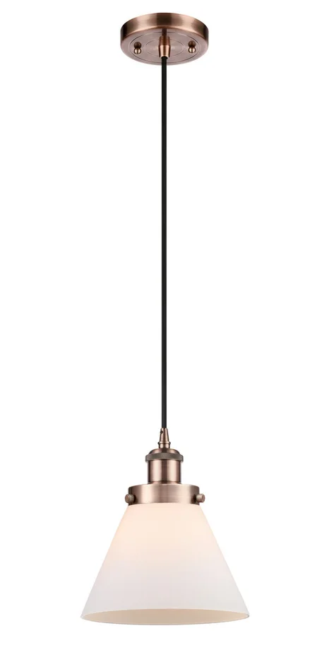 Ballston Urban One Light Mini Pendant in Antique Copper (405|916-1P-AC-G41)