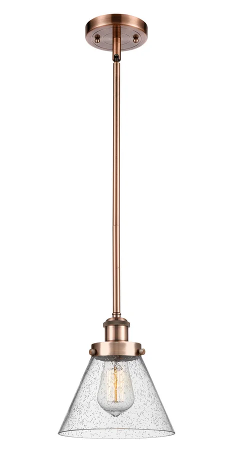 Ballston Urban One Light Mini Pendant in Antique Copper (405|916-1S-AC-G44)