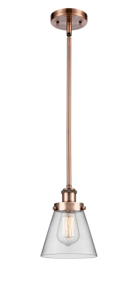 Ballston Urban One Light Mini Pendant in Antique Copper (405|916-1S-AC-G62)