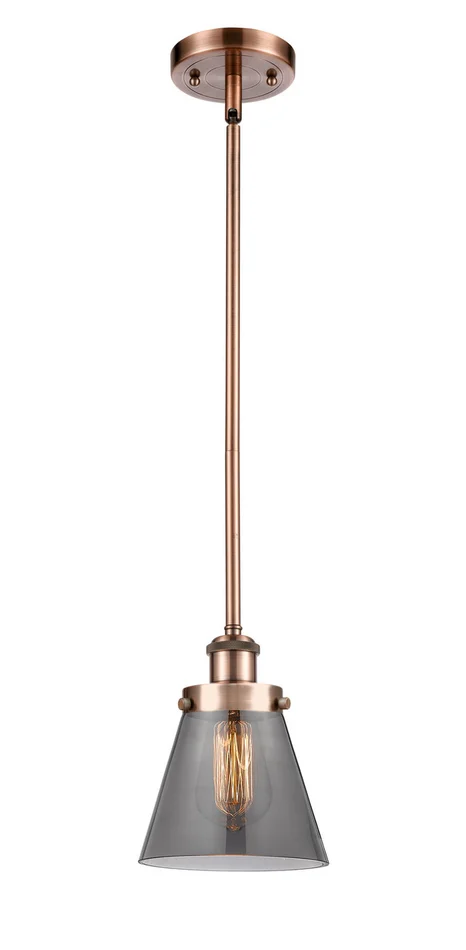 Ballston Urban One Light Mini Pendant in Antique Copper (405|916-1S-AC-G63)