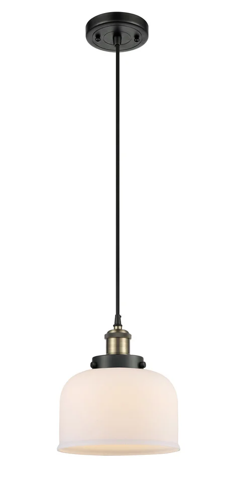 Ballston Urban One Light Mini Pendant in Black Antique Brass (405|916-1P-BAB-G71)