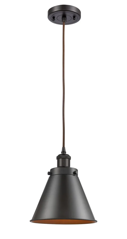Ballston Urban One Light Mini Pendant in Oil Rubbed Bronze (405|916-1P-OB-M13)