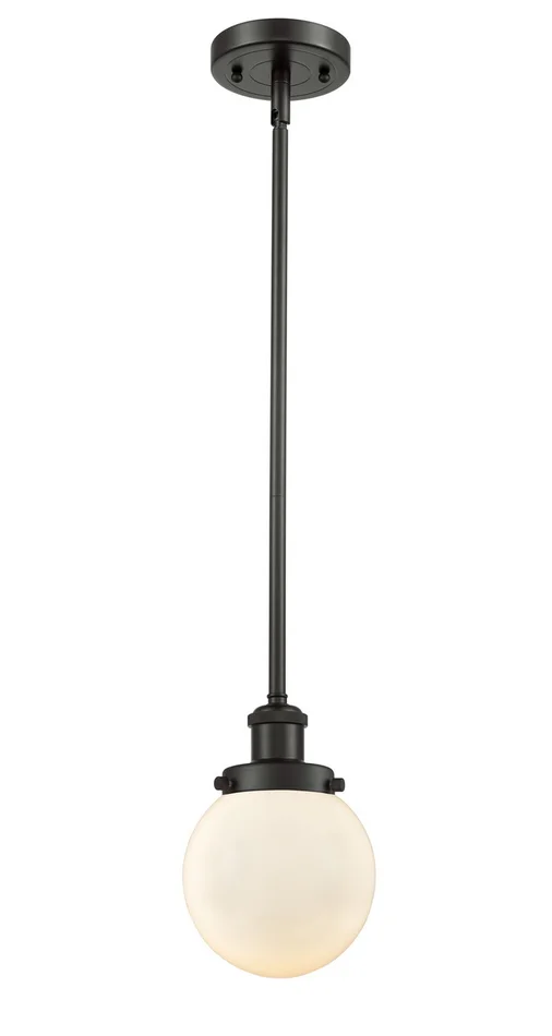 Ballston Urban One Light Mini Pendant in Oil Rubbed Bronze (405|916-1S-OB-G201-6)