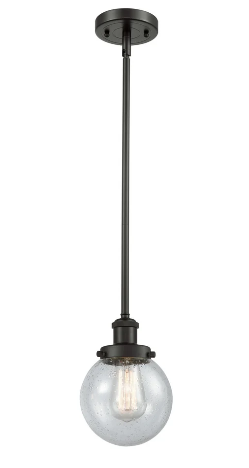 Ballston Urban One Light Mini Pendant in Oil Rubbed Bronze (405|916-1S-OB-G204-6)