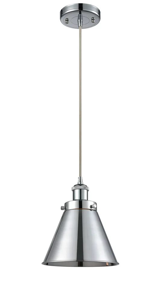 Ballston Urban One Light Mini Pendant in Polished Chrome (405|916-1P-PC-M13-PC)