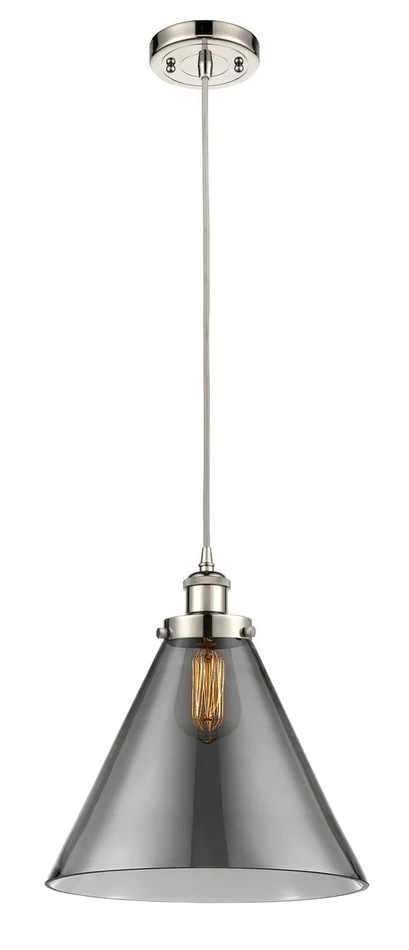 Ballston Urban One Light Mini Pendant in Polished Nickel (405|916-1P-PN-G43-L)