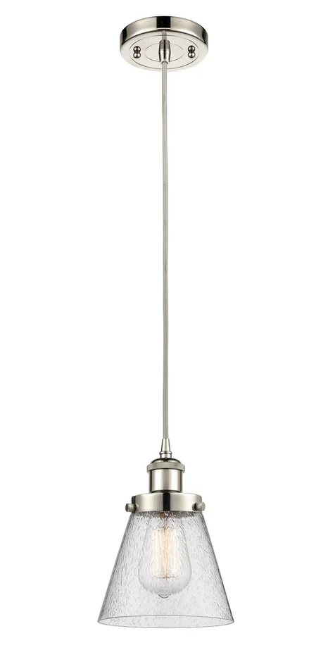 Ballston Urban One Light Mini Pendant in Polished Nickel (405|916-1P-PN-G64)