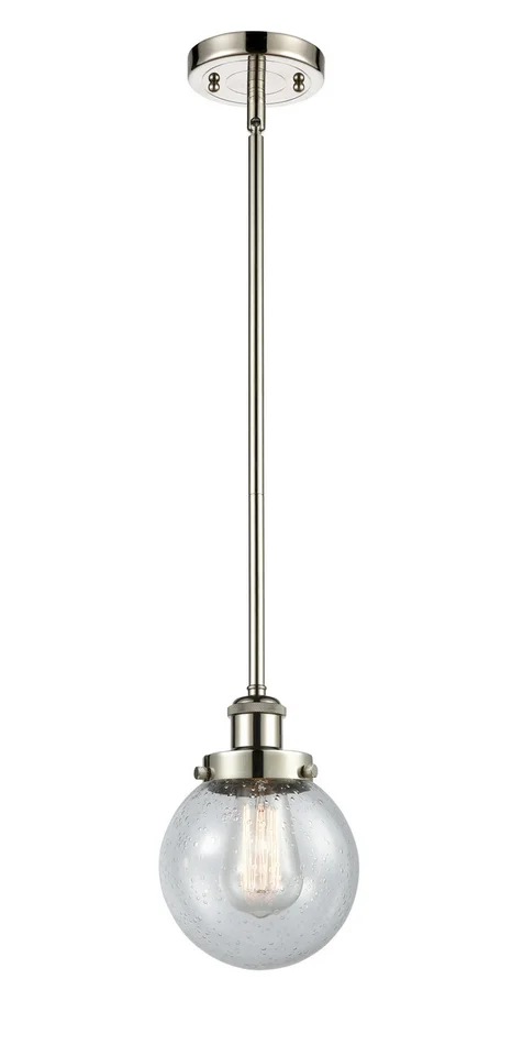 Ballston Urban One Light Mini Pendant in Polished Nickel (405|916-1S-PN-G204-6)