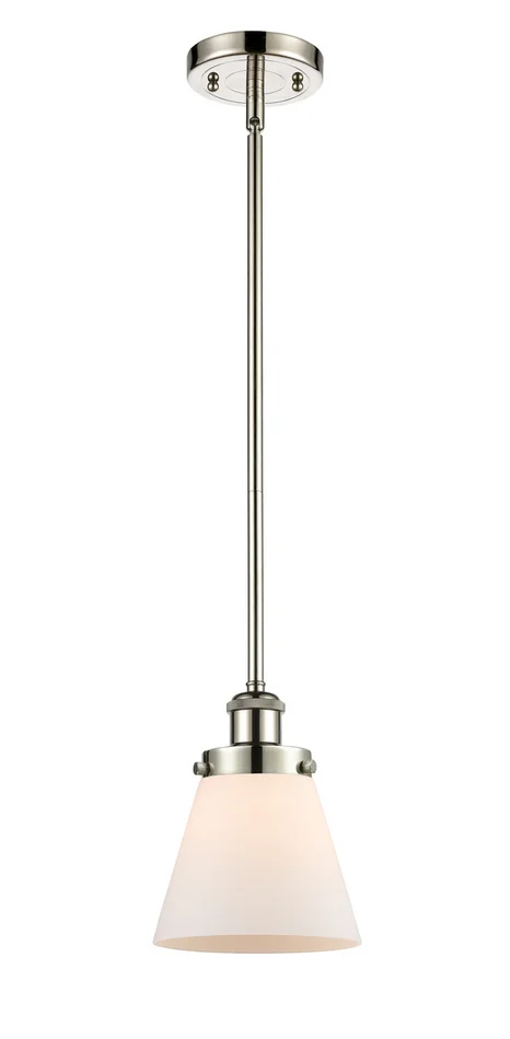 Ballston Urban One Light Mini Pendant in Polished Nickel (405|916-1S-PN-G61)