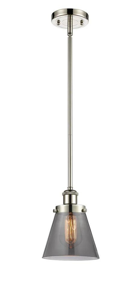 Ballston Urban One Light Mini Pendant in Polished Nickel (405|916-1S-PN-G63)